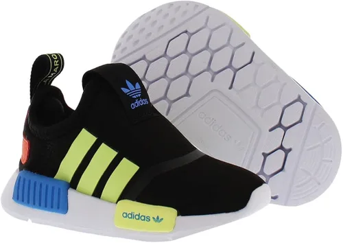 Vista 4 de adidas NMD 360 - Zapatos de bebé para niños, talla 4, color negrovoltazul, NegroVoltioAzul, 4 Toddler