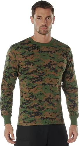 Vista 13 de Rothco Long Sleeve Camo T-Shirt ACU Digital Camo