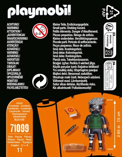 Vista 4 de Playmobil Naruto Kakashi