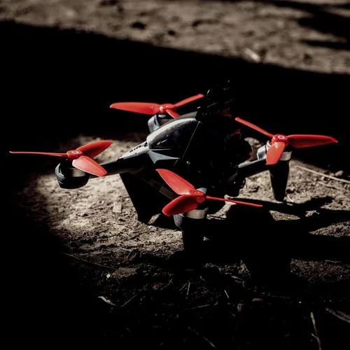 Vista 7 de DJI FPV Drone 5328 hélices de 3 aspas, accesorios de repuesto de liberación rápida de bajo ruido (8 piezas - 4CW 4CCW, rojo)