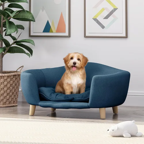 Vista 12 de Christopher Knight Home Elroy - Cama ortopédica para perros, sofá cama elevada para perros pequeños, sofá cama de espuma de apoyo para mascotas