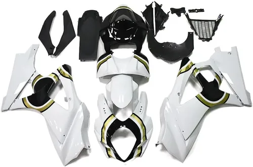 Vista 31 de Kit de carenado negro púrpura para 2007 2008 Suzuki K7 GSXR1000 07 08 GSX-R1000 Carrocería ABS plástico cuerpo marco conjunto