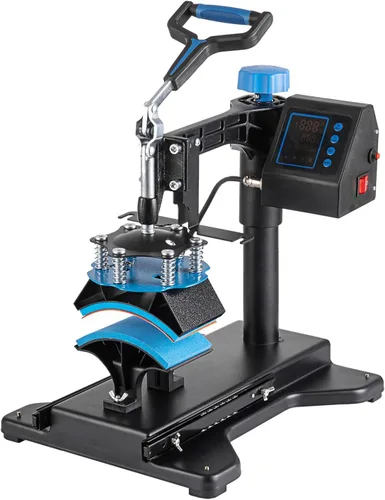 Vista 9 de Leomru máquina de prensa de calor 5 en 1, prensa de calor para sublimación de 12x15 pulgadas, máquina industrial de presión para camisetas, máquina