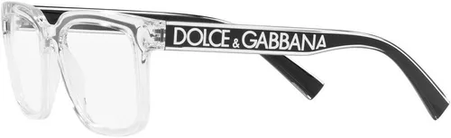 Vista 3 de Dolce & Gabbana DG 5101 3133 - Gafas de cristal (plástico, cuadradas, 2.047 in), Claro