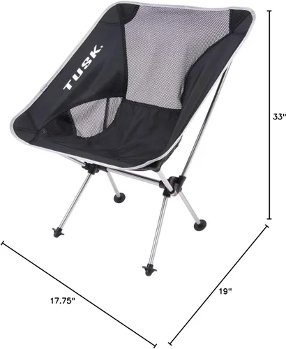 Vista 2 de Tusk Silla de campamento compacta mediana