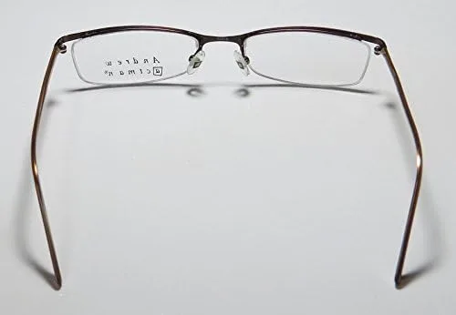 Vista 5 de Andrew Actman Escort MensWomens Designer Half-rim Simple & Elegant Upscale EyeglassesEyewear