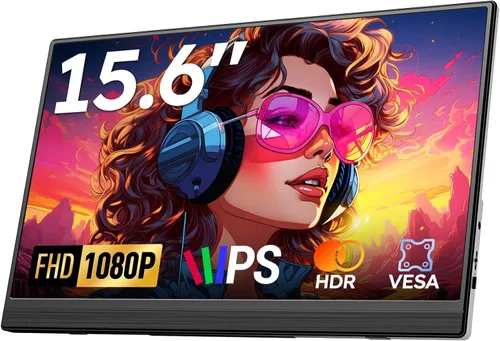 Vista 8 de Monitor portátil de 15,6 pulgadas
