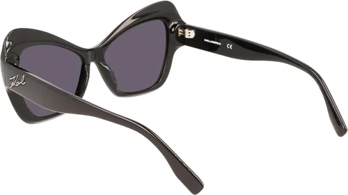 Vista 3 de KARL LAGERFELD Gafas de sol Kl6076s para mujer Negro