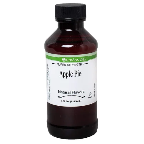Vista 3 de LorAnn Apple Pie SS Favor, botella de 1 onza