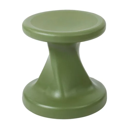 Vista 22 de ECR4Kids Taburete giratorio Wobble, altura del asiento de 14 pulgadas Negro