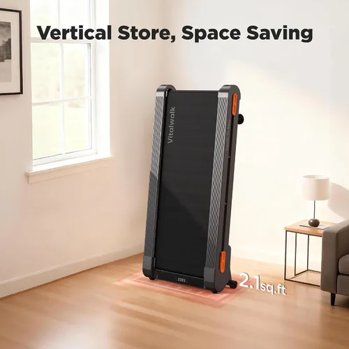 Vista 9 de Vitalwalk Walking Pad with Incline 20%/12% Auto Treadmills for Home Small