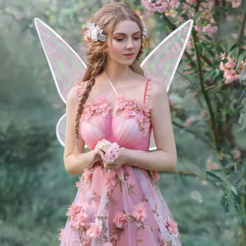 Vista 3 de quescu Alas de hadas para adultos alas de mariposa para niñas y mujeres disfraz de Halloween con alas de ángel brillantes recuerdo de fiesta