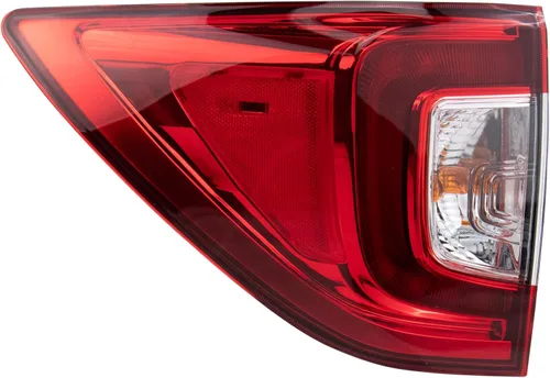 Vista 11 de Ensamble de luz trasera exterior TRQ para lado del conductor izquierdo trasero. Compatible con Toyota Corolla XLE 2020, 2021, 2022 y Toyota Corolla