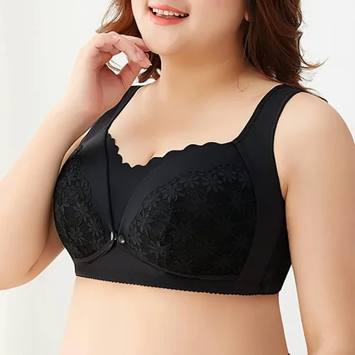 Vista 2 de Nipple Petals Bandeau Tops Wear Glamorize Front Closure Bra Full Gym Daisy Clothing Pants Bandeau Bra for Women Bras F