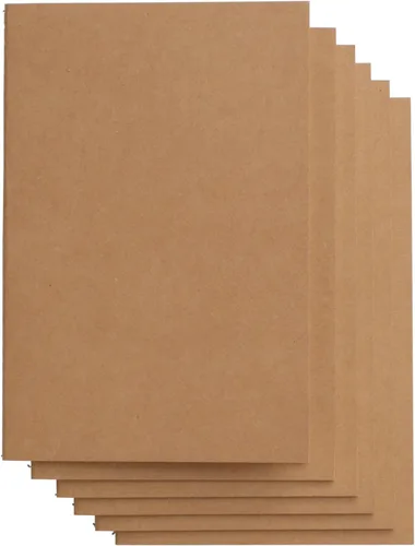 Vista 11 de TWONE Cuaderno, paquete de 6 cuadernos de papel kraft de tapa blanda, cuadrícula de puntos, cuadernos para oficina, escuela, negocios, trabajo