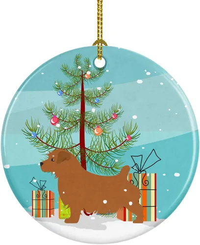 Vista 85 de Caroline's Treasures Cavalier King Charles Spaniel - Adorno de cerámica para árbol de Navidad, decoración colgante para el hogar, Navidad, fiestas