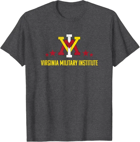 Vista 12 de Virginia Military Institute VMI Keydets Logo Camiseta, Negro
