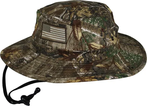 Vista 10 de Paramount Outdoors Bayou American Flag Boonie Hat American Fit Design Floats