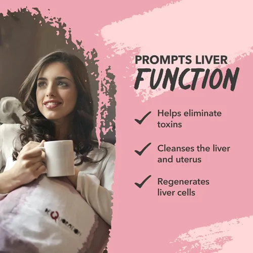 Vista 4 de Limpieza anticonceptiva 28 porciones Suplementos de fertilidad para mujeres para equilibrar las hormonas, apoyar y regular tu ciclo Mezcla