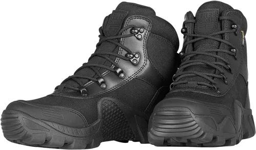 Vista 9 de FREE SOLDIER Men's Waterproof Hiking Boots Military Tactical Boots for Men Outdoor Lightweight Work Boots