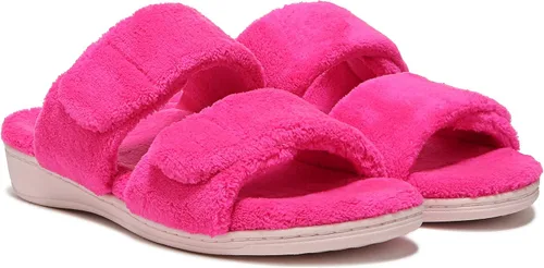 Vista 2 de Vionic Pantuflas Indulge Dessie para Mujer - Cómodas pantuflas de spa que incluyen una ortesis oculta integrada que ayuda a corregir la pronación