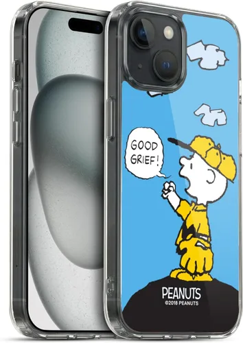 Vista 69 de Head Case Designs Funda de gel suave con licencia oficial de Peanuts Autumn Charlie Brown compatible con Apple iPhone 7 Plus/iPhone 8 Plus