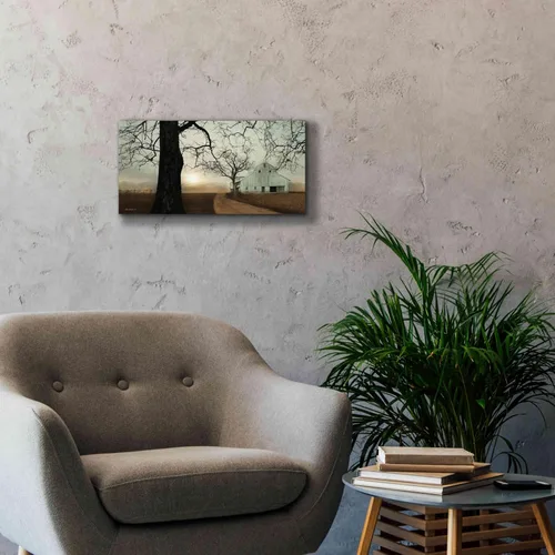 Vista 8 de Epic Graffiti 'Millersburg Sunrise' de Lori Deiter, lienzo para pared, 24 x 12 pulgadas