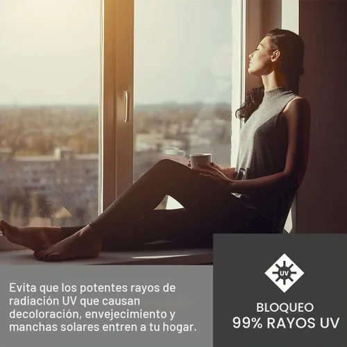 Vista 2 de Snapguard Solutions 75% VLT Nano Ceramic Home Window Tint - Rollo de película adhesiva de privacidad para ventanas de puerta de oficina residencial