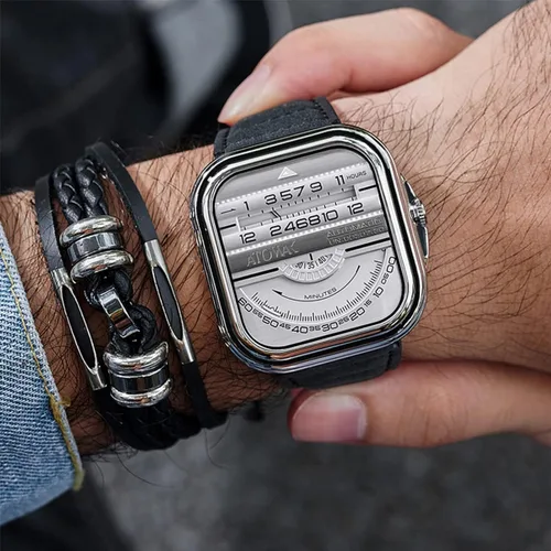Vista 6 de Atowak Reloj automático para hombre, serie Windows Pro, diseño único, relojes deportivos mecánicos, regalo precioso para marido, novio, día