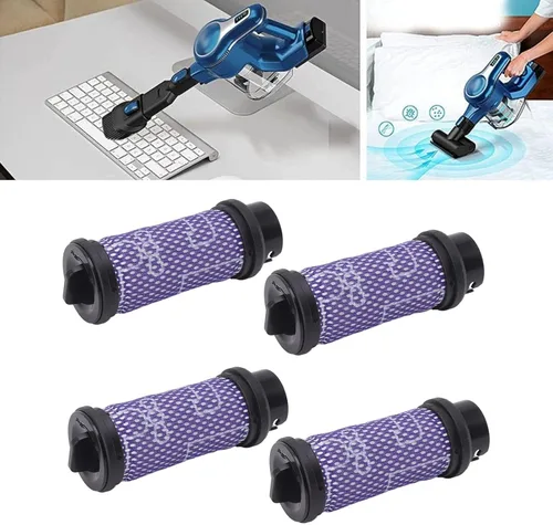Vista 3 de TOPINCN Reemplazo de filtro de vacío, accesorios de filtro de aspiradora lavable, 4 piezas de filtro de repuesto para aspiradora, kit de filtro