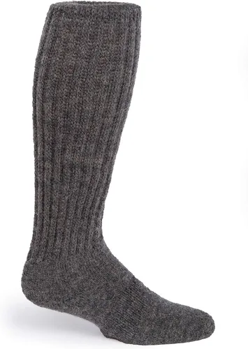 Vista 2 de Warrior Alpaca Socks - Second to None Thick Alpaca Terry Calcetines para botas - Unisex, GRIS (MEDIUM GRAY)