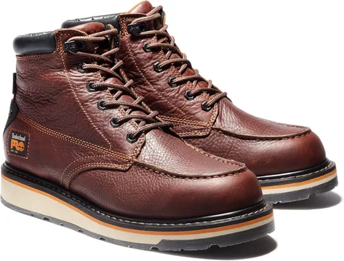 Vista 2 de Timberland PRO Botas de trabajo para hombre, Gridworks de 6 pulgadas