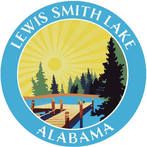 Vista 9 de Lake Dock – Lewis Smith Lake – Alabama 3.5" Ventana Coche Camión Pegatina Adhesivo Vacaciones Aventura Tema Novedad Apliques