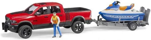 Vista 10 de Bruder Ram 2500 de potencia Camioneta tipo Pick Up - Vehículo a escala