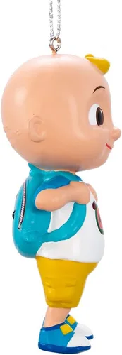 Vista 2 de Molde de soplado JJ Cocomelon™ con adorno de camisa blanca