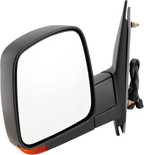 Vista 43 de Kool Vue - Espejo calefactable izquierdo para Chevrolet Silverado 1500 GMC Sierra 1500 2007-2013 plegable eléctrico con luz de señal y lámpara