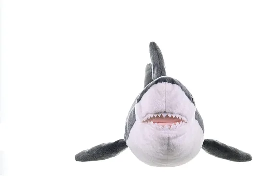Vista 2 de Wild Republic Gran tiburón blanco de peluche de peluche, regalos para niños, Cuddlekins de 20 pulgadas