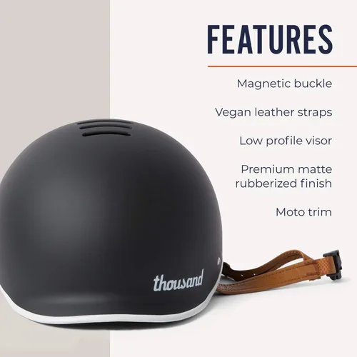 Vista 6 de Thousand - Casco de bicicleta antirrobo para adultos