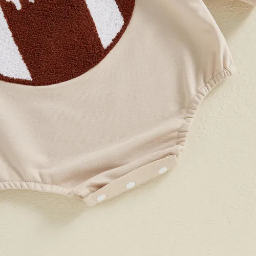 Vista 86 de MERSARIPHY Sudadera de fútbol para bebé, traje de manga larga con letras divertidas, ropa de otoño e invierno