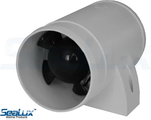 Vista 2 de SeaLux Marine - Soplador turbo de sentina en línea de 12 voltios-3 pulgadas de diámetro. Manguera