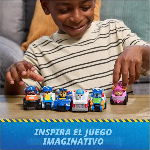 Vista 6 de Paw Patrol Búsqueda y rescate, Pup Squad Racers paquete de 6