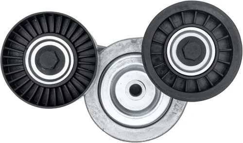 Vista 2 de HICKS 38167 - Conjunto de tensor de correa de transmisión con polea para Dodge Durango 00-09 (V8 4.7L), Jeep Commander 06-11 (V6 3.7L), Jeep Grand