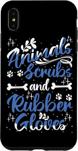 Vista 7 de Funda para iPhone 12 mini animales exfoliantes guantes de goma para asistente veterinario