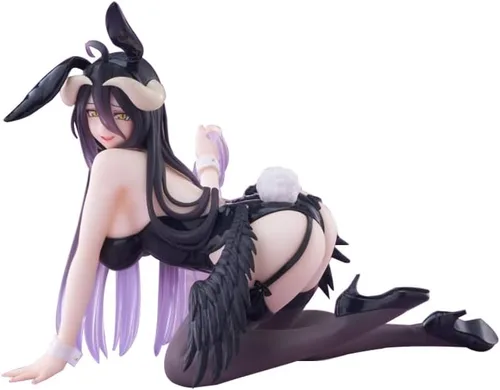 Vista 7 de QAHEART Figuras de Albedo Figura de Shalltear Bloodfallen de Anime Figura de PVC Modelo de Anime Figura de Acción Ornamentos para Fans 20CM/7.87IN