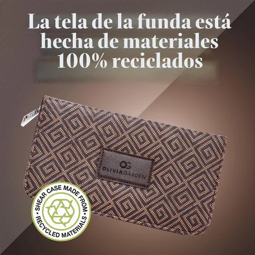 Vista 6 de Olivia Garden SilkCut - Cizalla profesional para peluquería y estuche más fino