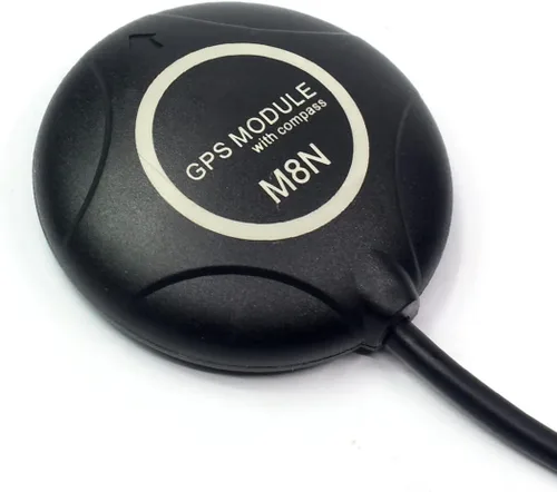 Vista 3 de APM 2.8 tablero controlador de vuelo + Mini M8N GPS con brújula + cable de conexión para APM 2.6/2.8 PIX FPV DIY RC Drone (con aguja recta brújula)