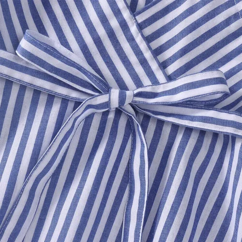 Vista 6 de Vestido de tutú para niñas pequeñas, sin mangas, con volantes, floral, vestido de princesa, ropa de verano