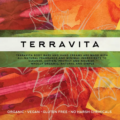 Vista 3 de Terravita Crema de Manos Orgánica 1.0 fl oz - Almendra