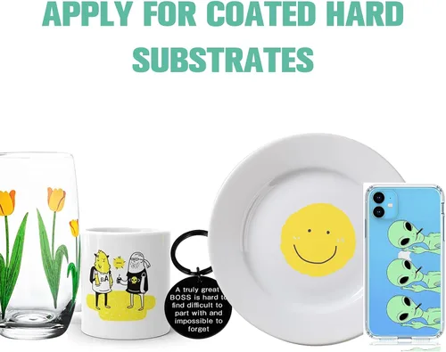 Vista 6 de Revestimiento de sublimación de 8.5 fl oz para cerámica, tazas, funda de teléfonos, metal, madera, vidrio, cuero, vaso, todas las superficies duras
