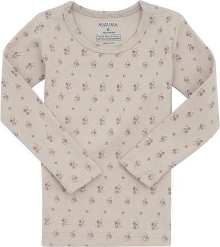Vista 47 de AVAUMA Conjunto de pijama de algodón para bebés y niñas de 6 meses a 7 años
